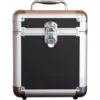 Image de Rock on Wall Flight Case 50 45T Noir - Rangement pour Disques Vinyles