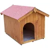 Image de Niche Ã Chien En Bois - Bi-Pente - Medor - M Habrita