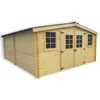 Image de Abri Madriers Massifs 28 Mm / 18,27 MÂ²
