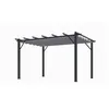 Image de Pergola 100% Aluminium Couleur Grise 12 M2 - Ãpaisse