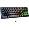 Image de Clavier gaming sans fil Azerty Keyz Hydrogen WL Noir en occasion ou reconditionné