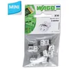 Image de WAGO S2273 10 mini bornes de connexion rapide 2 entrÃ©es pour fils rigides - 2273-202