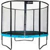 Image de Kangui - Trampoline De Jardin Rond 305 Cm + Filet De SÃ©curitÃ©  Punchi Bleu 300