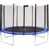 Image de Trampoline Rond Bleu Ã430cm Avec Filet De Protection