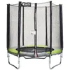 Image de Kangui - Trampoline Rond Ã180cm Avec Filet De SÃ©curitÃ© - Yzi 180