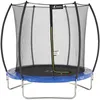 Image de Kangui - Trampoline Rond Ã250cm Avec Filet De SÃ©curitÃ© IntÃ©rieur- Bleu- Fpr 250