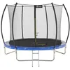 Image de Kangui - Trampoline Rond Ã300cm Avec Filet De SÃ©curitÃ© Et Ãchelle - Bleu - Fpr 300