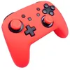 Image de Protection en silicone rouge neon + caps Subsonic pour manette Nintendo Switch Pro Controller