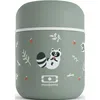Image de La Petite Boite Bento Isotherme - Monbento Mb Capsule Vert Raccoon