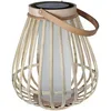 Image de Lampe Solaire En Bambou - Marta - Beige