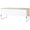Image de Norstone Khalm 140 Chêne et Blanc - Meuble TV