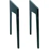 Image de La Boite Concept LD120 / LD130 Noir laqué - Pieds pour Station HiFi (la paire)