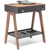 Image de La Boite Concept LX Platine Noyer - Enceinte Connectée avec Platine Vinyle
