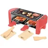Image de Raclette 2 personnes 350 W Meuuuh rouge brique