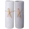 Image de 2 Draps Housse Jersey Bio Blanc Et Gris Perle 70 X 140 Cm