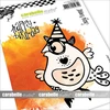 Image de Tampons Cling Happy Bird-day 2 pcs