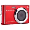 Image de AGFA PHOTO Realishot DC5500 - Appareil Photo NumÃ©rique Compact, 24 MP, Ecran LCD 2,4", Zoom Digital 8x, VidÃ©o HD 720p, MÃ©moire Externe SD, Batterie Lithium - Rouge