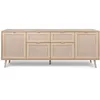 Image de Buffet avec tiroirs et placards effeffet cannage TIVAT