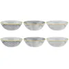 Image de Bol Pattern Ã21cm - 6 PiÃ¨ces - Eclipse