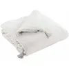 Image de L'Effet Papillon - Edredon Gaze De Coton 150 X 150 Cm Gaia Coloris Blanc Chantilly