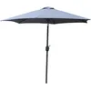 Image de Come - Parasol Droit Rond 2,5 X 2,5 M Gris