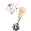 Image de Roulette Découpe Pâte Bois et Inox Raviolis