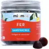 Image de Mium Lab Fer - Saveur Fruits Rouges Yuzu Sans Sucre - 42 bonbons gélifiés
