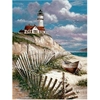 Image de Broderie Diamant 40 x 50 cm Bord de Mer