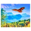 Image de Broderie Diamant 40 x 50 cm Aigle et Paysage de Suisse