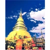 Image de Broderie Diamant 40 x 50 cm Temple de Chiangmai