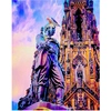 Image de Broderie Diamant 40 x 50 cm Statue Edinburgh