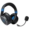 Image de Steelplay Metaltech - Micro-casque - circum-aural - 2,4 GHz - sans fil, filaire - jack 3,5mm - cobalt