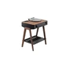Image de La Boite Concept LX Platine Connect Noyer - Enceinte Connectée avec Platine Vinyle Intégré