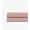 Image de Drap Housse 160x200cm - Rose PÃ¢le - 100% Percale De Coton - Morphea