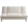 Image de CanapÃ© convertible 3 places en tissu beige VASCO