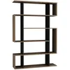 Image de Meuble Ã  Ã©tagÃ¨res bois et anthracite KIRJA