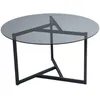 Image de Table basse plateau en verre trempÃ© MIA