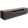 Image de Meuble TV gris et bois 180 cm TYRO