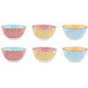 Image de Bol Pattern Ã12cm - 6 PiÃ¨ces - Color
