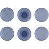 Image de Assiette Pattern Ã21cm - 6 PiÃ¨ces - Dark Blue