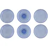 Image de Assiette Pattern Ã26cm - 6 PiÃ¨ces - Dark Blue