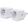 Image de Lot de 2 prises connectÃ©es Wi-Fi + BT - KONYKS - Priska FR Dual Pack - 16 A - Avec compteur de consommation