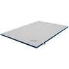 Image de Surmatelas Cloudy 140x200 Epaisseur 5 Cm Mousse Gel Ã Memoire De Forme 7 Zones De Soutien