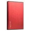 Image de MAXINPOWER BOITIER EXTERNE USB 3.0 EN ALUMINIUM BROSSÃ POUR DISQUE DUR 2.5'' SATA III (COLORIS ROUGE)