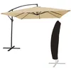 Image de Parasol DÃ©portÃ© Molokai CarrÃ© 2,7x2,7m Beige + Housse