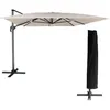 Image de Parasol Déporté Molokai Rectangulaire 3x4m Beige + Housse