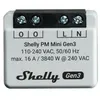 Image de Shelly PM Mini Gen3 Commutateur intelligent 1P Gris