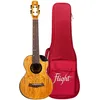 Image de Flight Royal Series Fireball Eq-A Tenor UkulÃ©lÃ© TÃ©nor Ãlectro-Acoustique Avec Housse