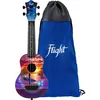 Image de Flight Ultra Travel Series Uts-42 Vibe UkulÃ©lÃ© Soprano En Plastique Avec Housse