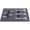 Image de Kit 7 pièces outils en plateau pour table de travail Unior SOS TU